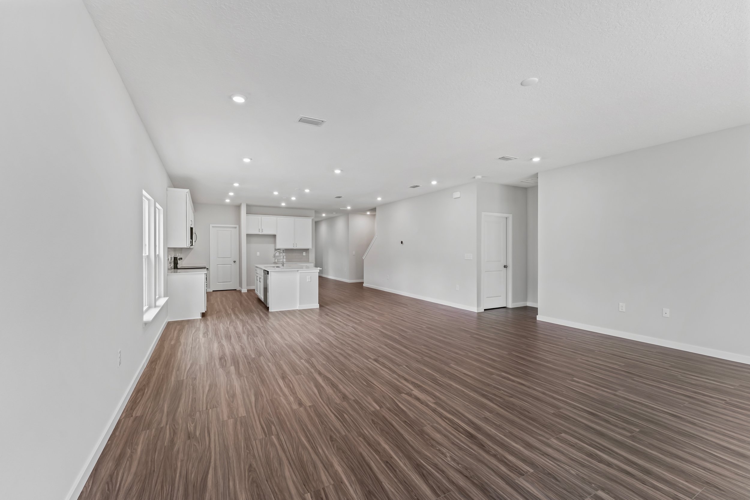 Dogwood Floor Plan Open Living Area at NorthShore in Kingsland