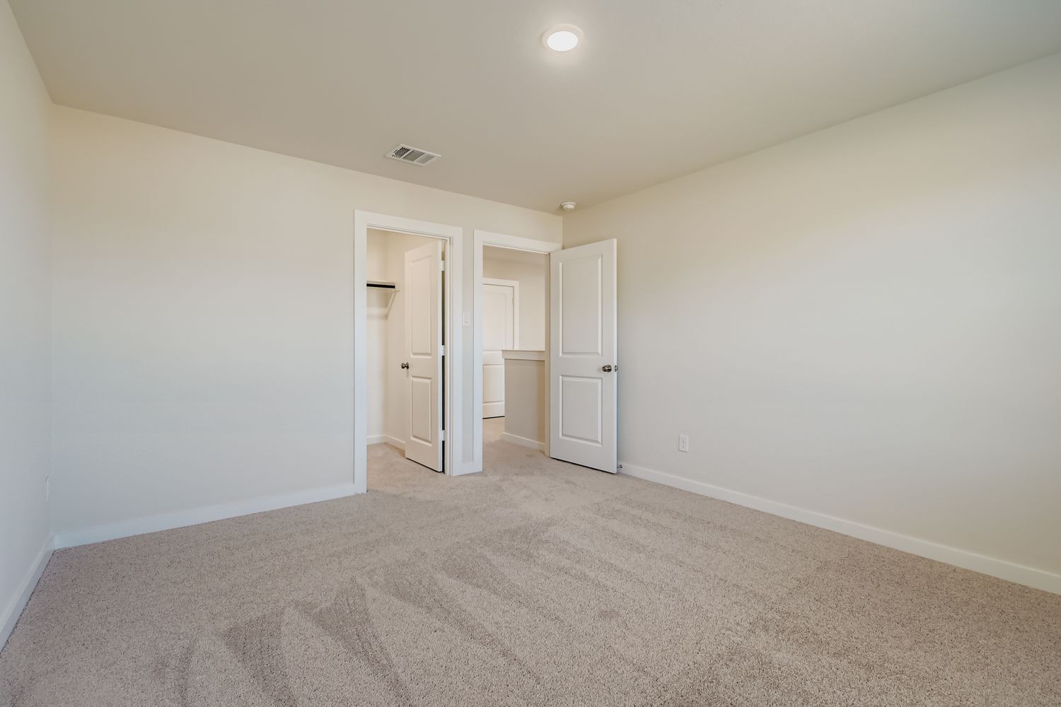 A room with white walls.