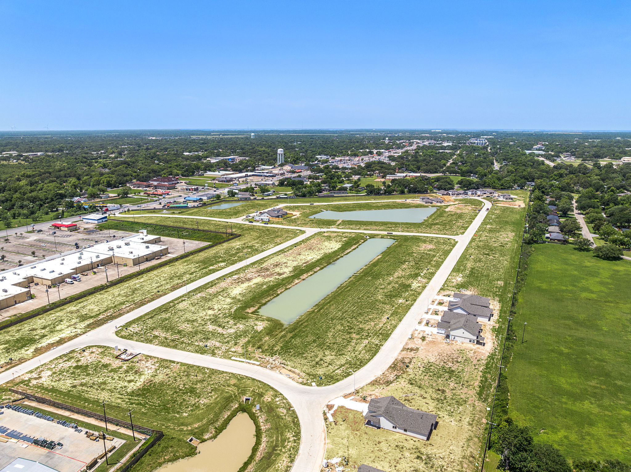 A large green landscape.