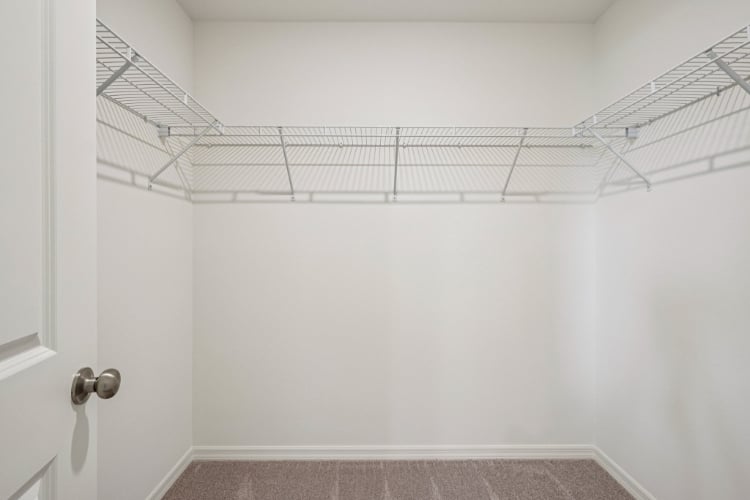 A white room with a white ceiling.